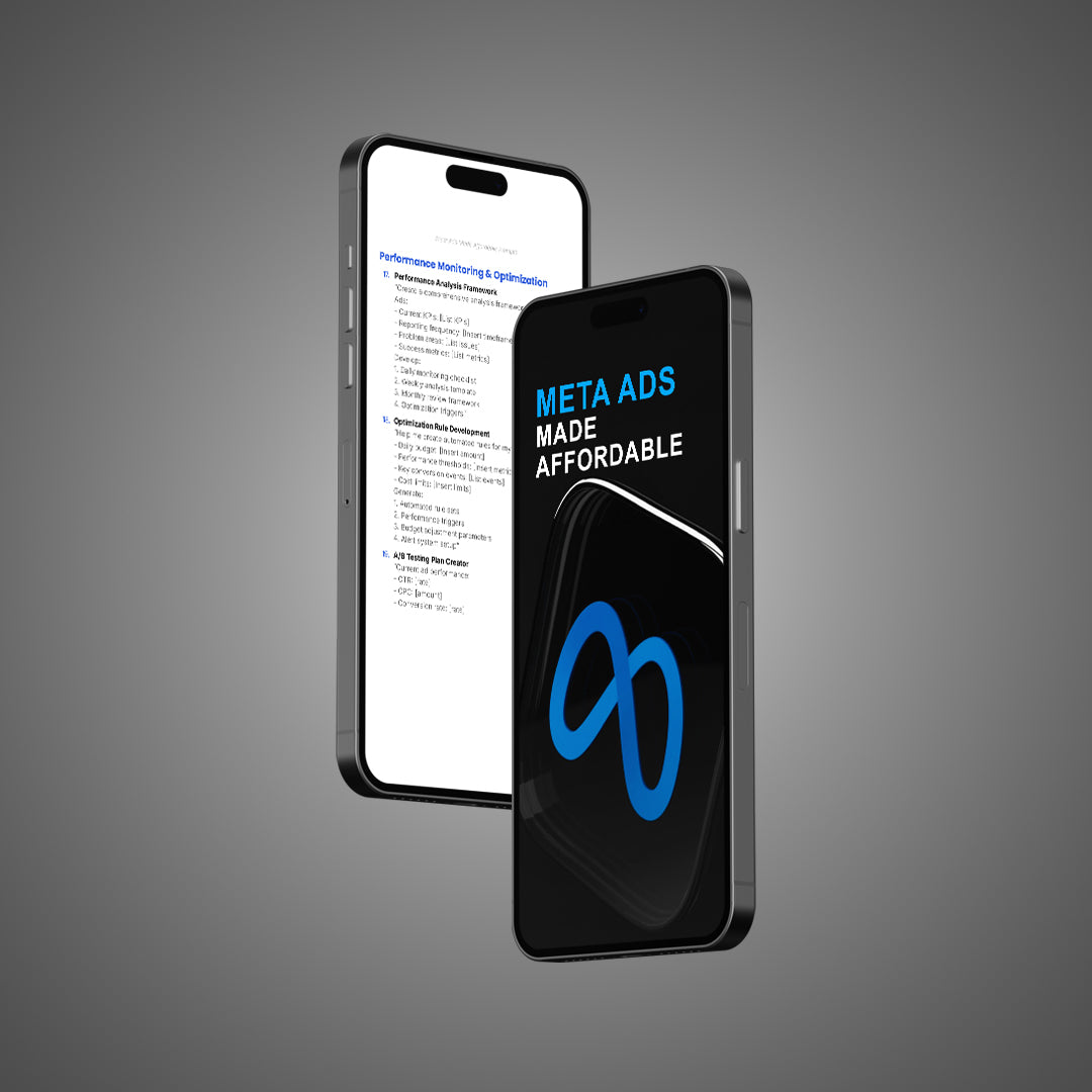 Meta Ads Made Affordable - Pack