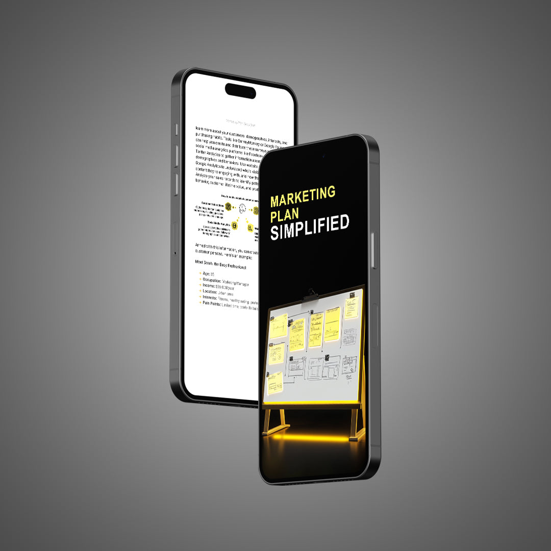 Marketing Plan Simplified - Pack