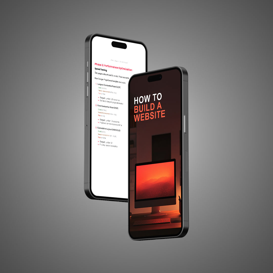 How To Build A Website - Pack