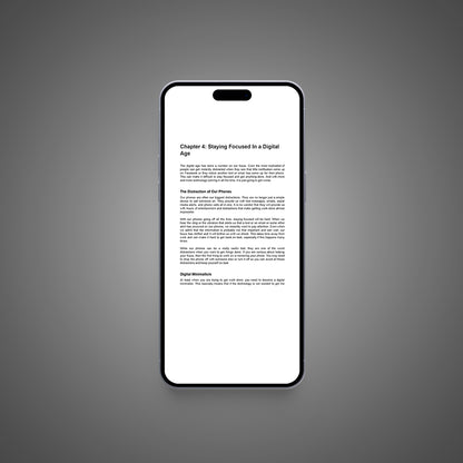 Ability To Focus - Ebook