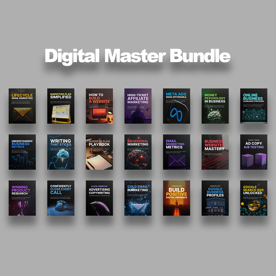 Digital Master Bundle - [21 Digital Products]