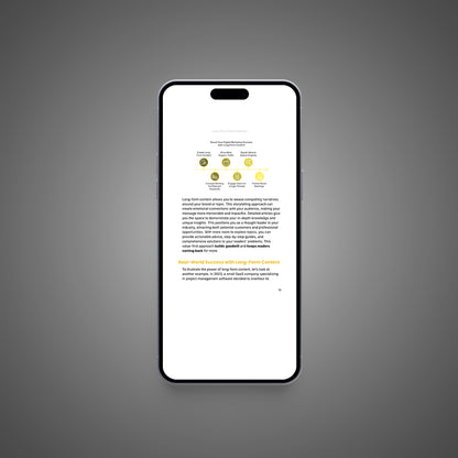 Long-Form Content Mastery - Pack