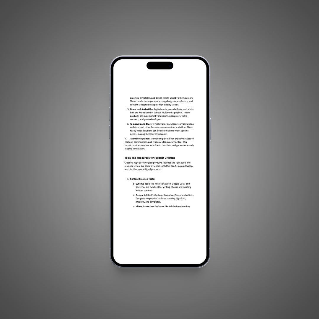 Mastering Digital Products - Ebook